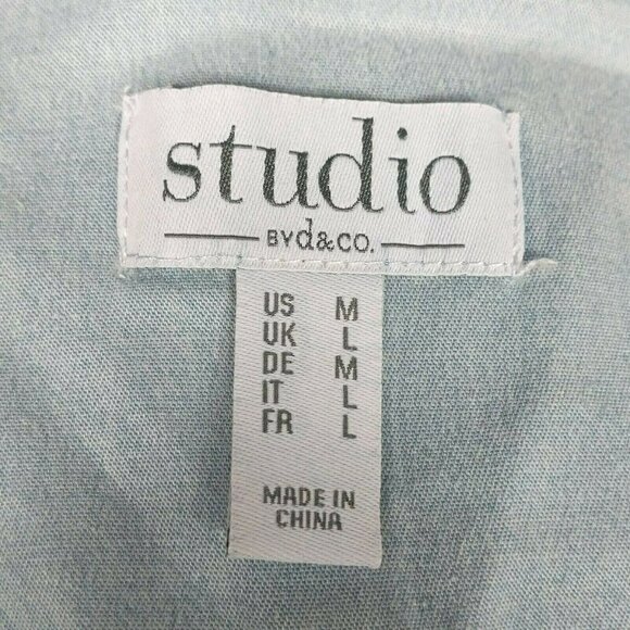 Denim & Co Open Front Jacket Medium - Picture 3 of 5